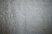 Shawl, silk, American or European