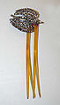 Hairpin, marcasite, American