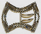Buckle, marcasite, American
