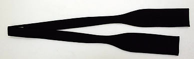 Bow tie, silk, American