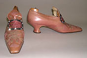 Shoes, Hellstern and Sons  French, leather, French