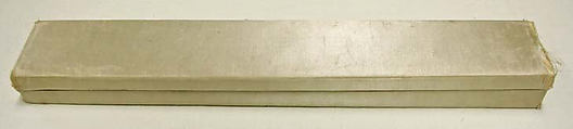 Fan, silk, French