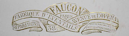 Fan, silk, French