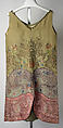 Evening dress, Callot Soeurs (French, active 1895–1937), silk, metal thread, French