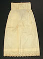Underskirt, [no medium available], American