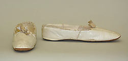 Slippers, leather, American or European