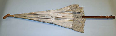 Parasol, silk, American