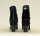Shoes, silk, American