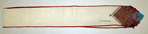 Scarf, wool, American