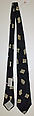 Necktie, [no medium available], American