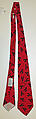 Necktie, [no medium available], American