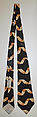 Necktie, [no medium available], American