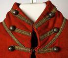 Tail coat, wool, metal, American