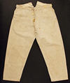 Suit, cotton, American or European