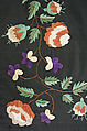 Apron, silk, American