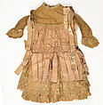 Dress, silk, American