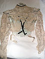 Dress, silk, American
