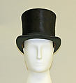 Top hat, silk, American