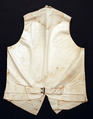Vest, silk, American or European