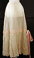 Underskirt, cotton, American or European