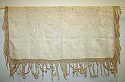 Shawl, silk, Chinese