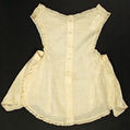 Pinafore, cotton, American