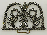 Shoe buckles, steel, American or European