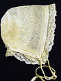 Bonnet, cotton, American