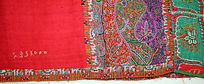 Scarf, wool, American or European