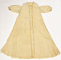Dressing gown, linen, American
