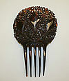 Comb, tortoiseshell (?), American or European