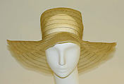 Hat, horsehair, Italian