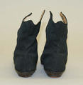 Shoes, wool, leather, American