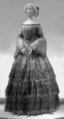 Ensemble, silk, wool, American or European