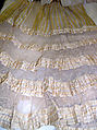 Evening dress, silk, Austrian
