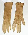 Gloves, cotton, American