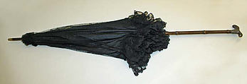 Parasol, silk, American