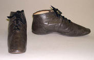 Shoes, leather, American or European