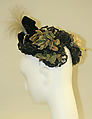 Bonnet, horsehair, American
