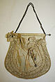 Purse, silk, American