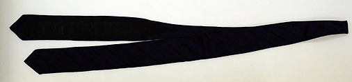 Necktie, silk, American or European