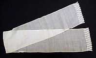 Necktie, cotton, American
