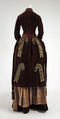 Dress, silk, French