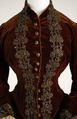 Dress, silk, French