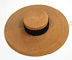 Hat, straw, American