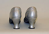 Evening pumps, Hook, Knowles & Co. (British), leather, British