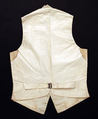 Vest, silk, American or European