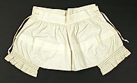 Drawers, cotton, probably American
