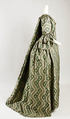 Dress, silk, French