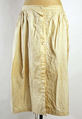 Bustle, cotton, American or European